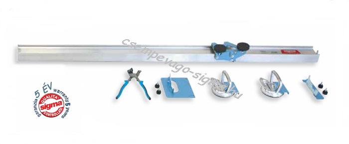 1453136644 Sigma KERA-CUT kerlit, üvegvágó 201 cm 008DE TOLDHATÓ vezetősín
